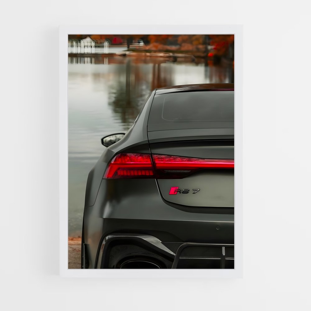 Poster Sportback Arrière – affiche Audi (vue 3)